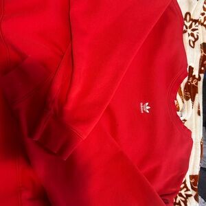 Adidas Bold Red Crewneck